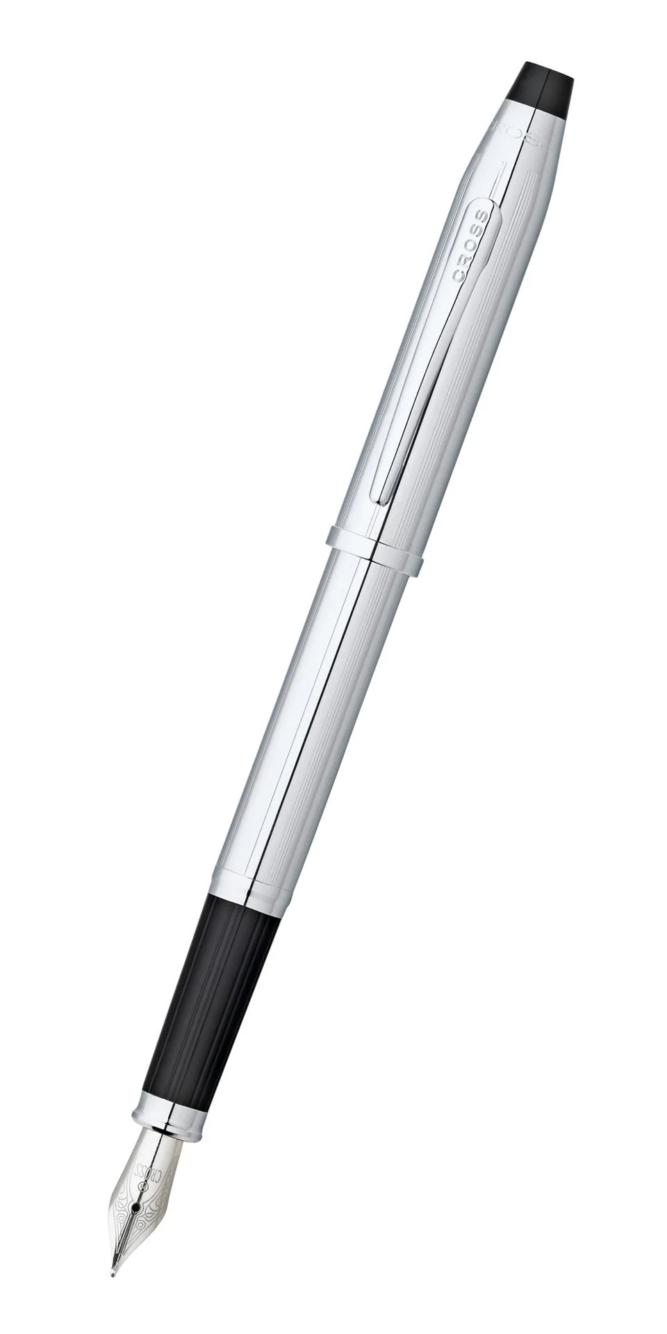 Century® II Lustrous Chrome Fine Nib Fountain Pen