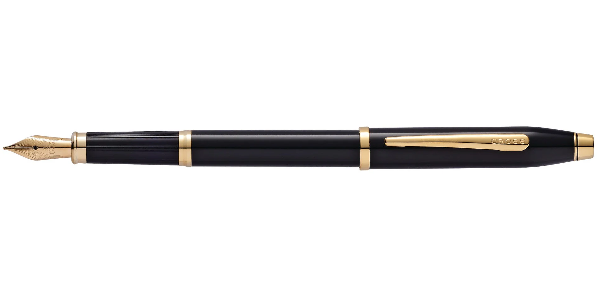 Century® II Classic Black Medium Nib Fountain Pen - Image 3