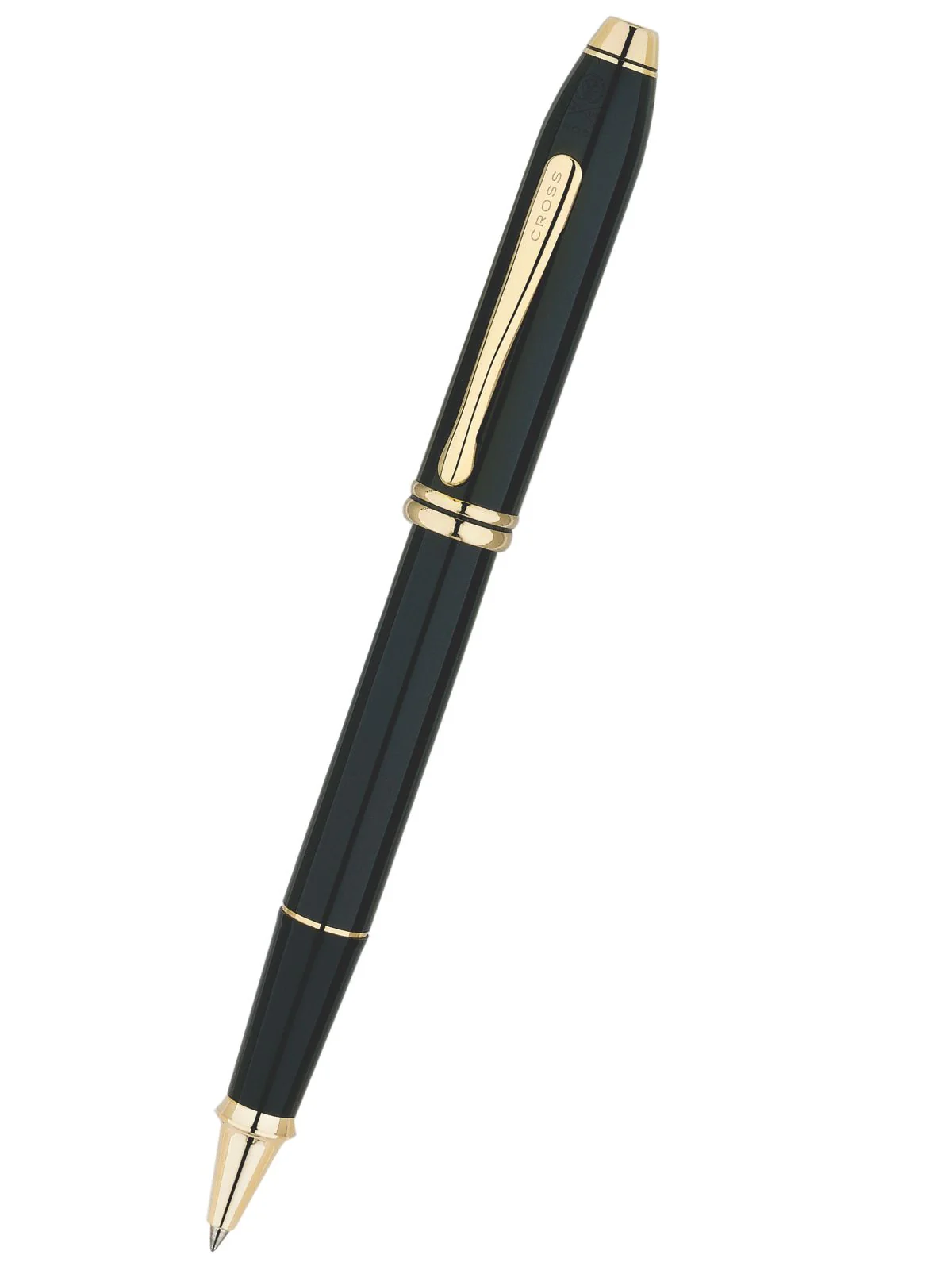 Townsend® Classic Black Lacquer Rollerball Pen - Image 5