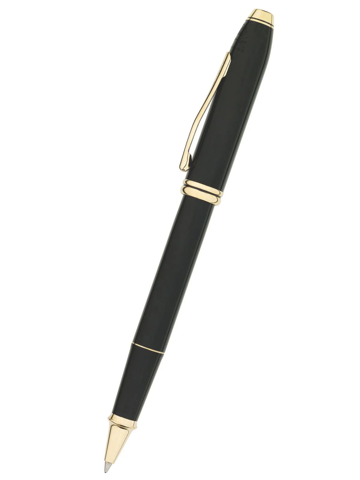 Townsend® Classic Black Lacquer Rollerball Pen - Image 9