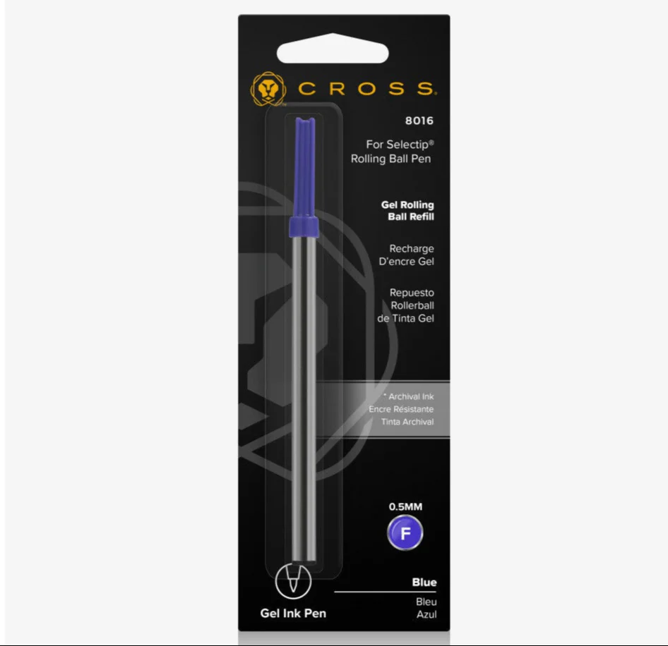 Selectip® Fine Gel Rollerball Refill - Blue - Single Pack (0.5MM) - Image 3