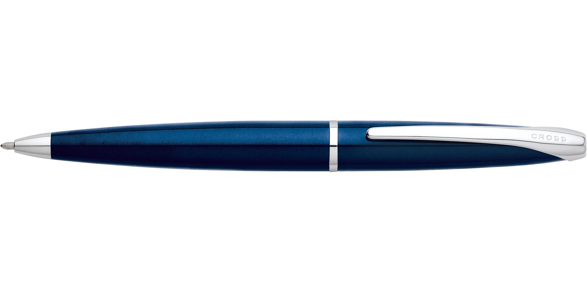 ATX® Translucent Blue Lacquer Ballpoint Pen - Image 3