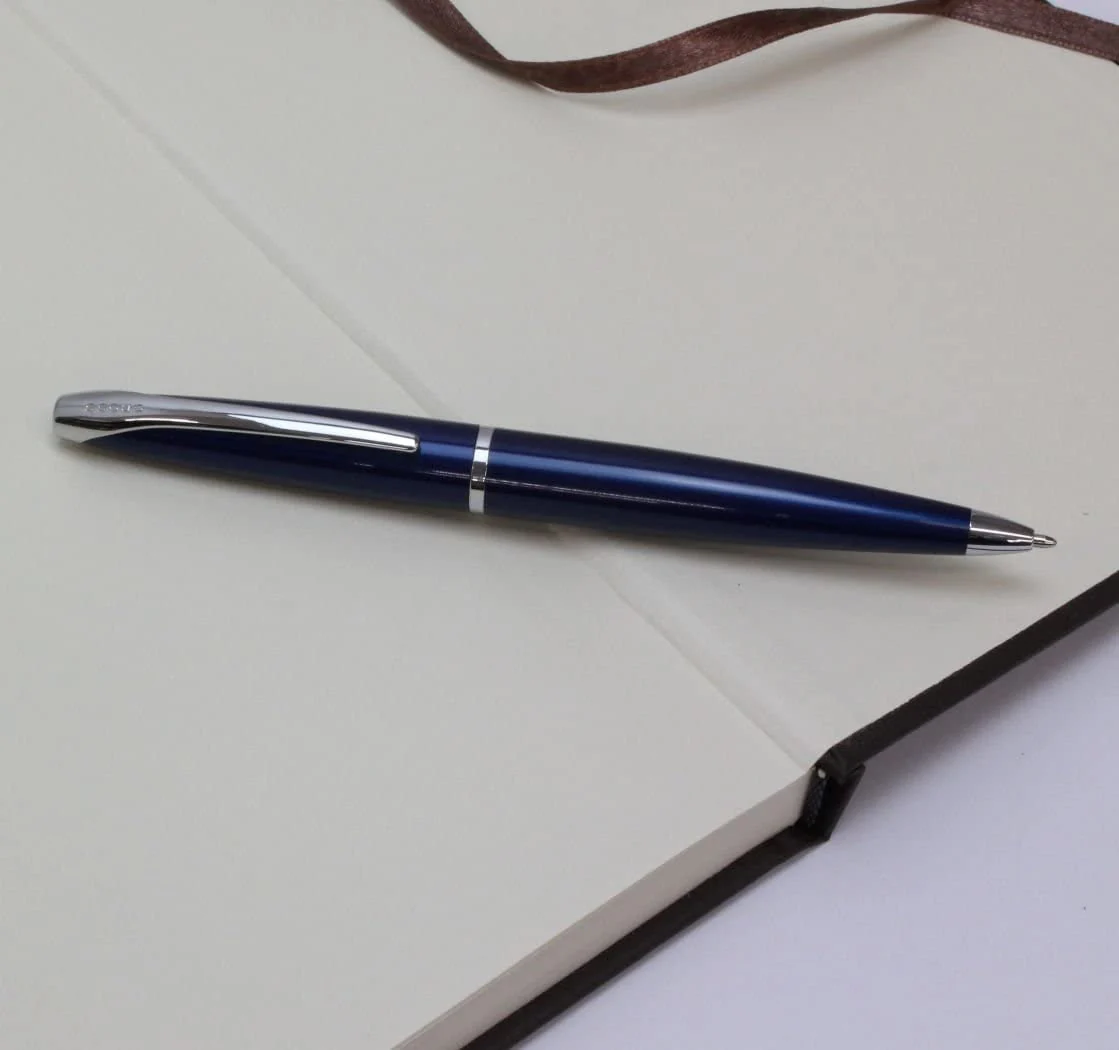 ATX® Translucent Blue Lacquer Ballpoint Pen - Image 5