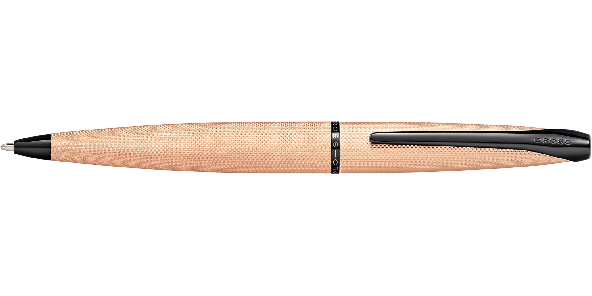 ATX® Brushed Rose Gold Ballpoint Pen - Image 3