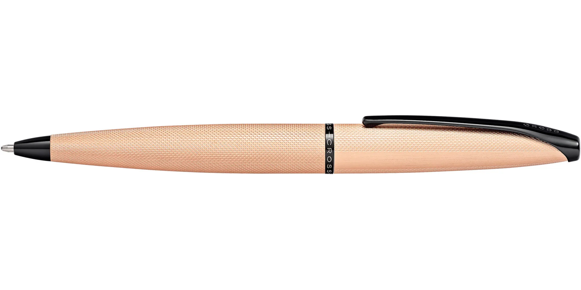 ATX® Brushed Rose Gold Ballpoint Pen - Image 4