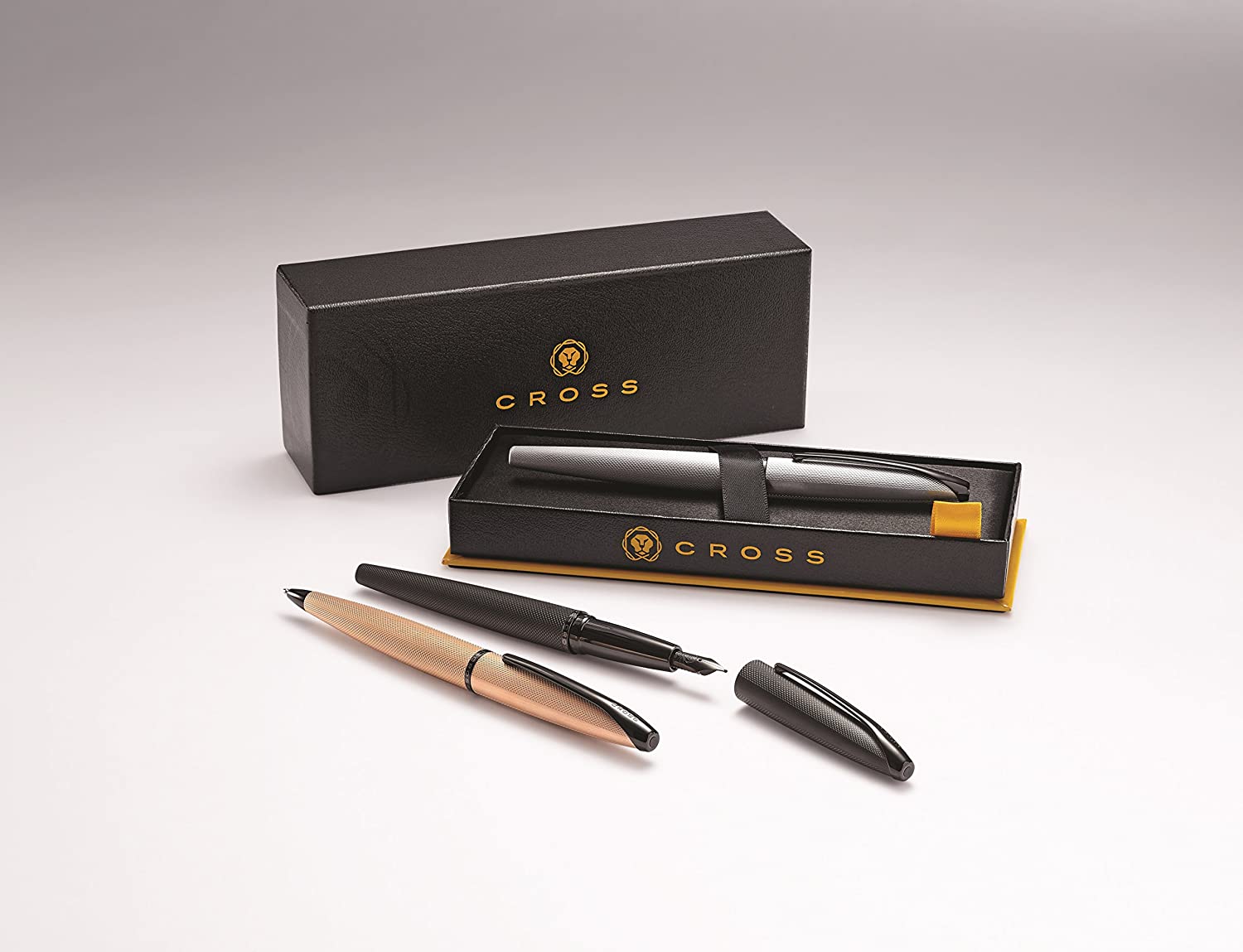 ATX® Brushed Rose Gold Ballpoint Pen - Image 5
