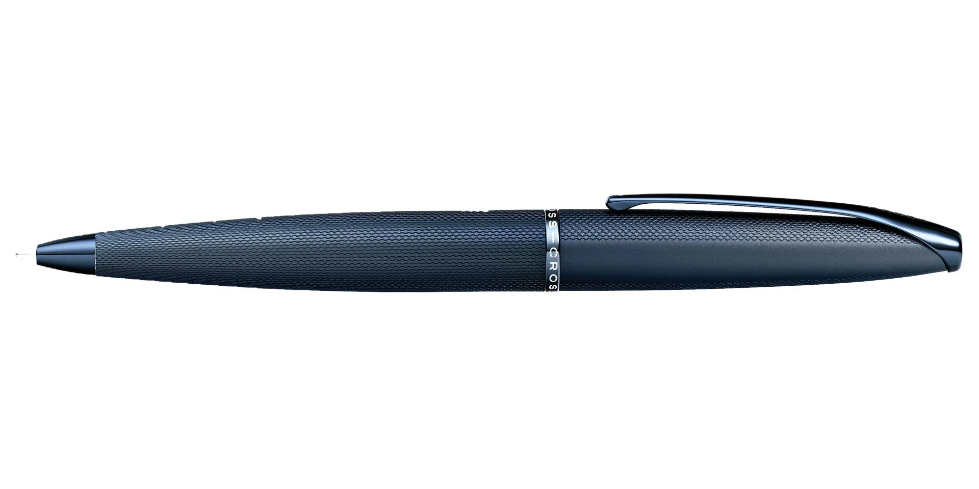 ATX® Sandblasted Dark Blue Ballpoint Pen - Image 4