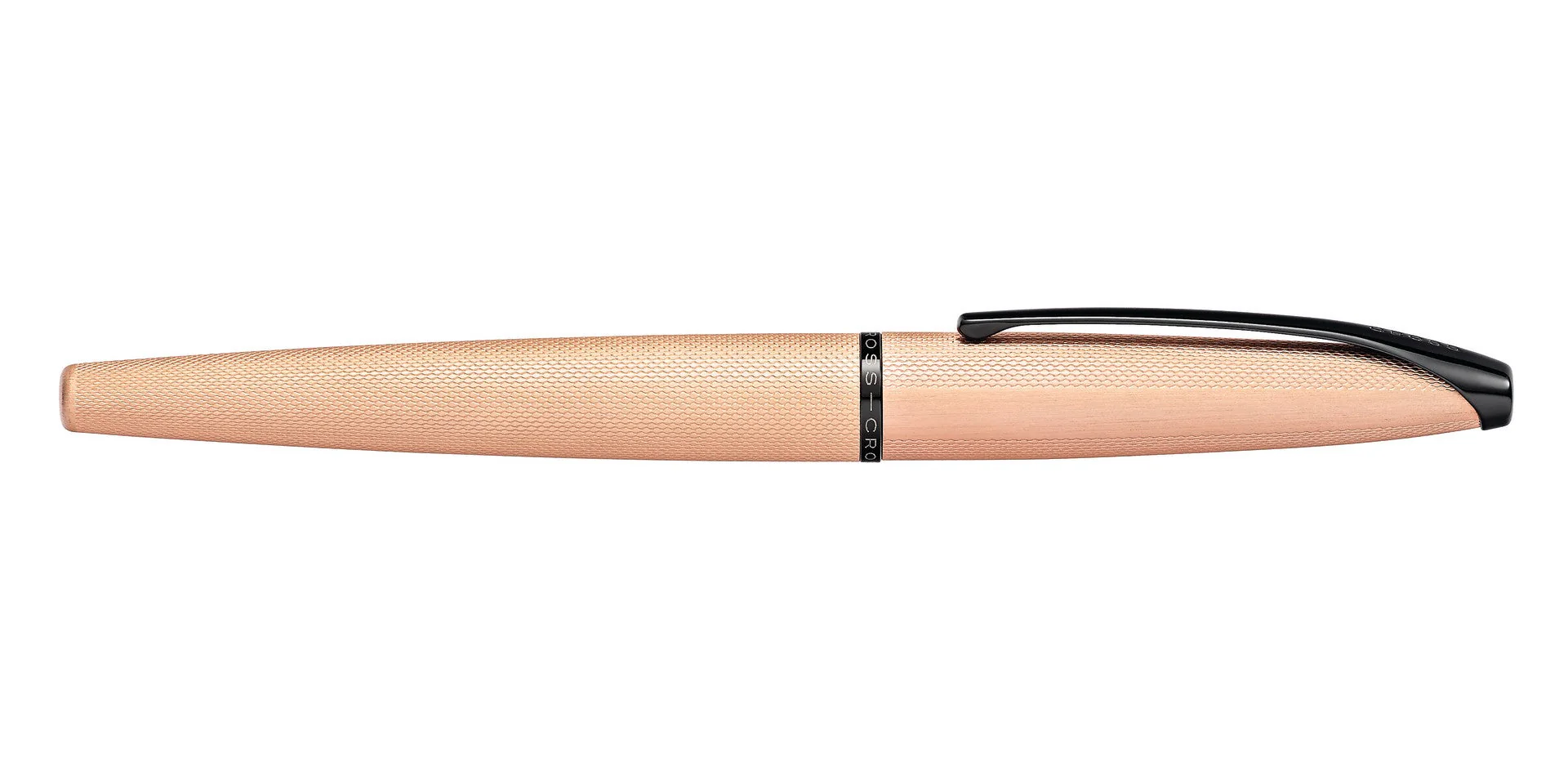 ATX® Brushed Rose Gold Rollerball Pen - Image 7