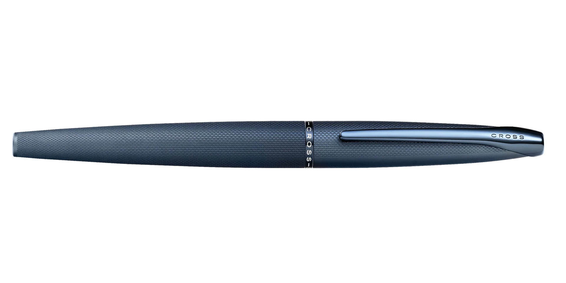 ATX® Sandblasted Dark Blue Rollerball Pen - Image 5