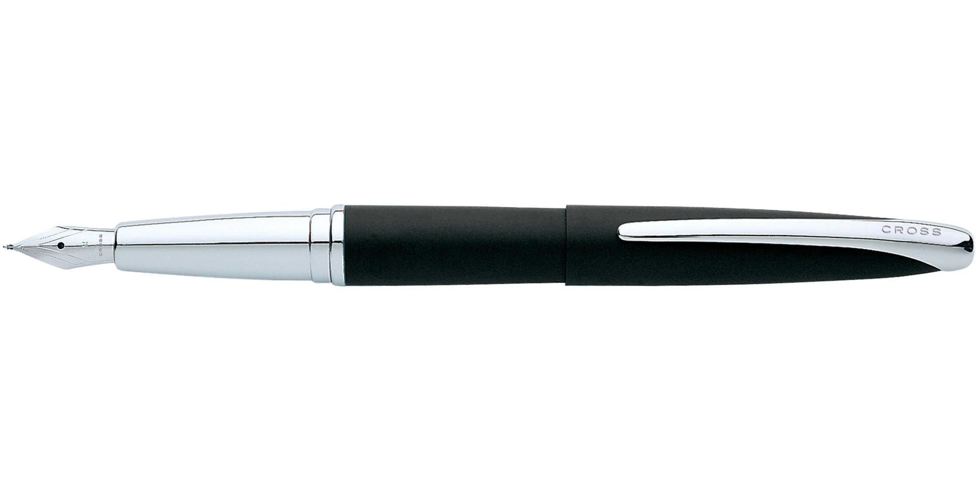 ATX® Basalt Black Stainless Steel Fine Nib Fountain Pen - Image 4