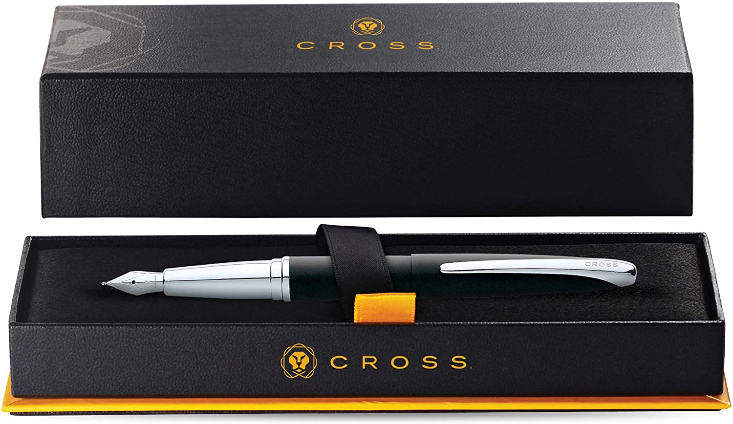 ATX® Basalt Black Stainless Steel Fine Nib Fountain Pen - Image 6