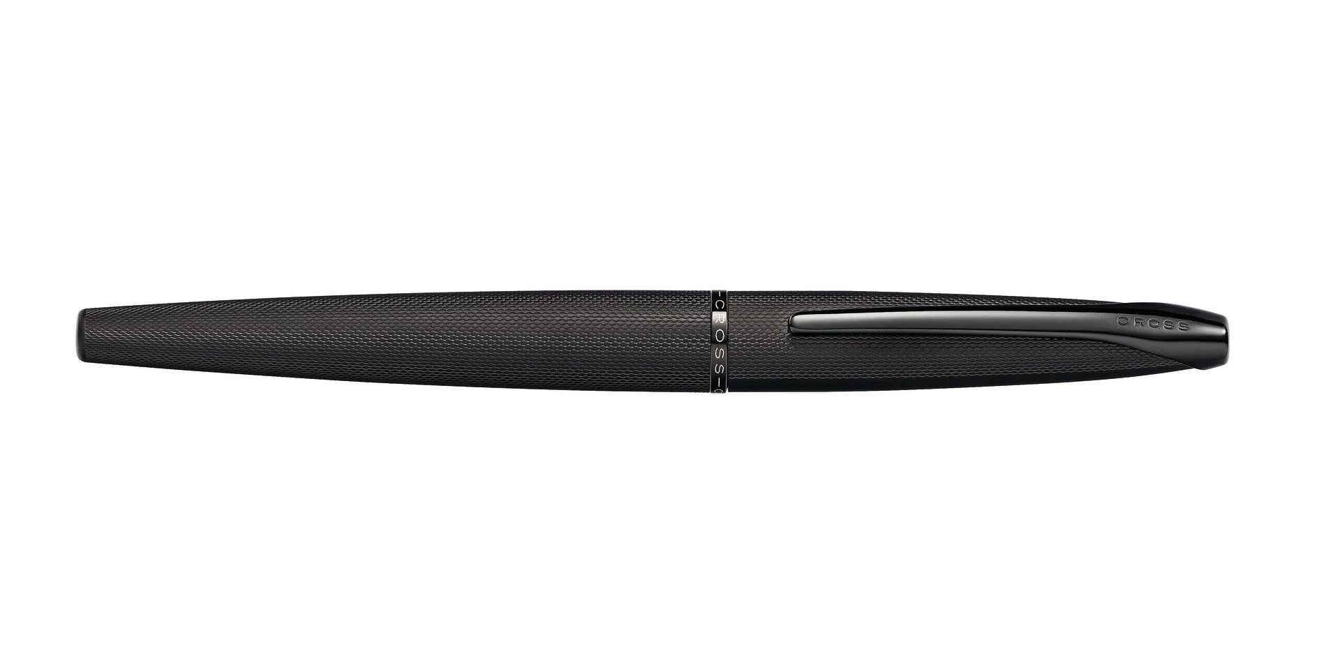 ATX® Brushed Black Stainless Steel Fine Nib Fountain Pen - Image 4