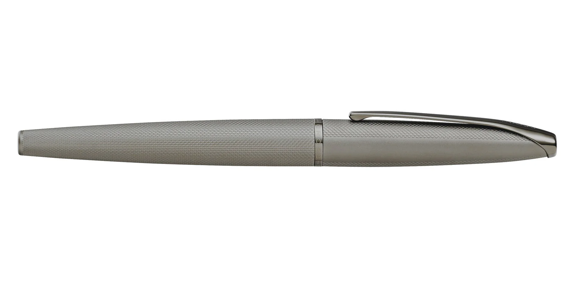 ATX® Sandblasted Titanium Gray Stainless Steel Medium Nib Fountain Pen - Image 5