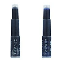 Fountain Pen Ink Cartridge - Blue/Black (6 per card) - Image 3