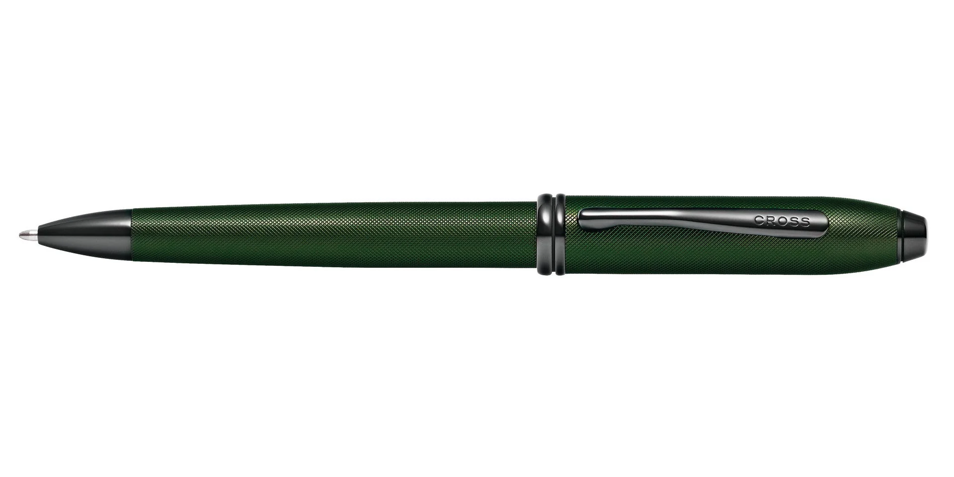 Townsend® Matte Green PVD Micro-knurl Ballpoint Pen - Image 3