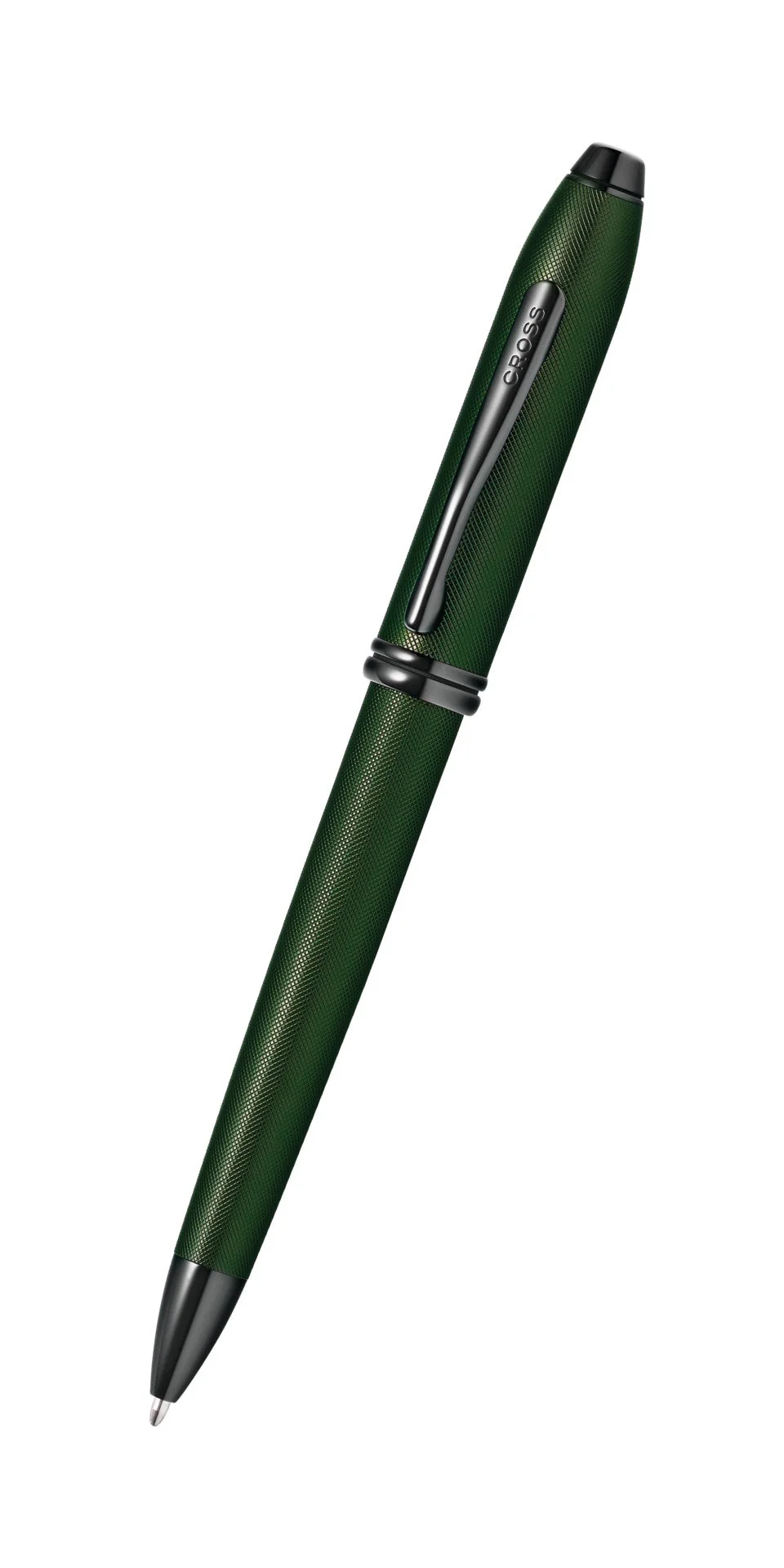 Townsend® Matte Green PVD Micro-knurl Ballpoint Pen - Image 5