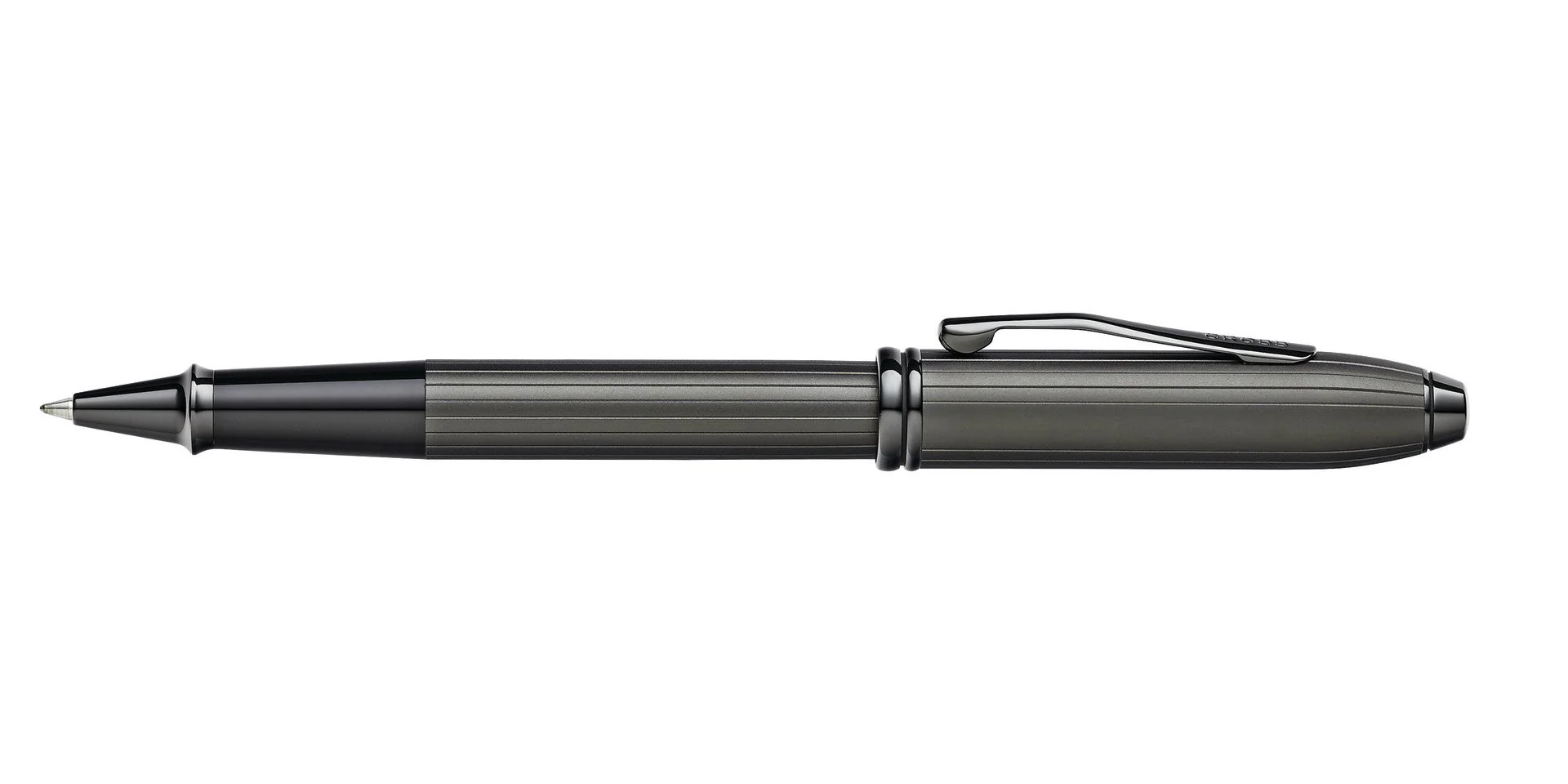 Townsend® Matte Black PVD Rollerball Pen - Image 4