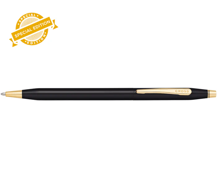 Classic Century® Glossy Black PVD Ballpoint Pen - Image 3