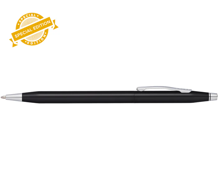 Classic Century® Glossy Black PVD Ballpoint Pen - Image 3
