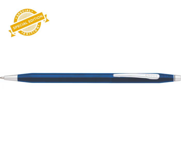 Classic Century® Glossy Translucent Blue PVD Ballpoint Pen - Image 3