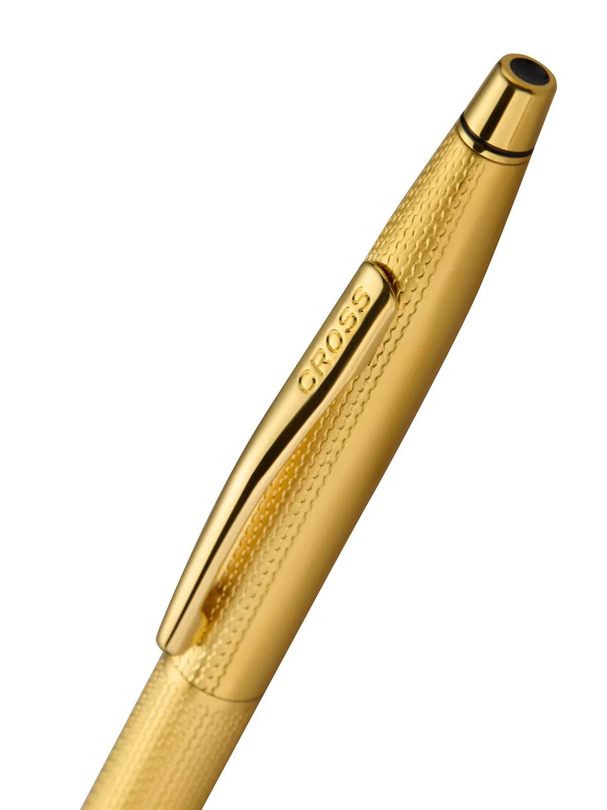 Classic Century® 23KT Gold Plated Engraved Diamond Pattern Ballpoint Pen - Image 2