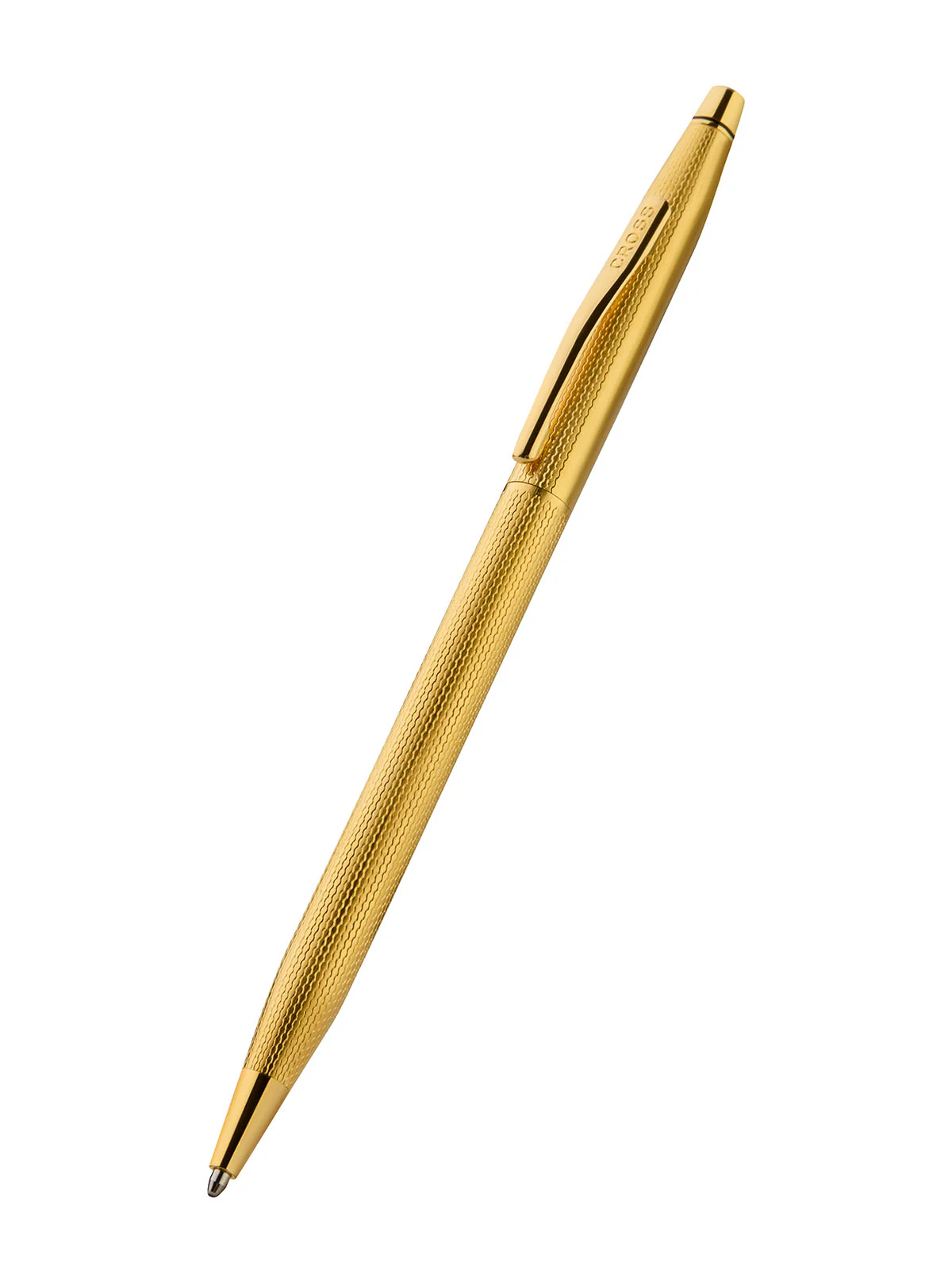Classic Century® 23KT Gold Plated Engraved Diamond Pattern Ballpoint Pen - Image 5