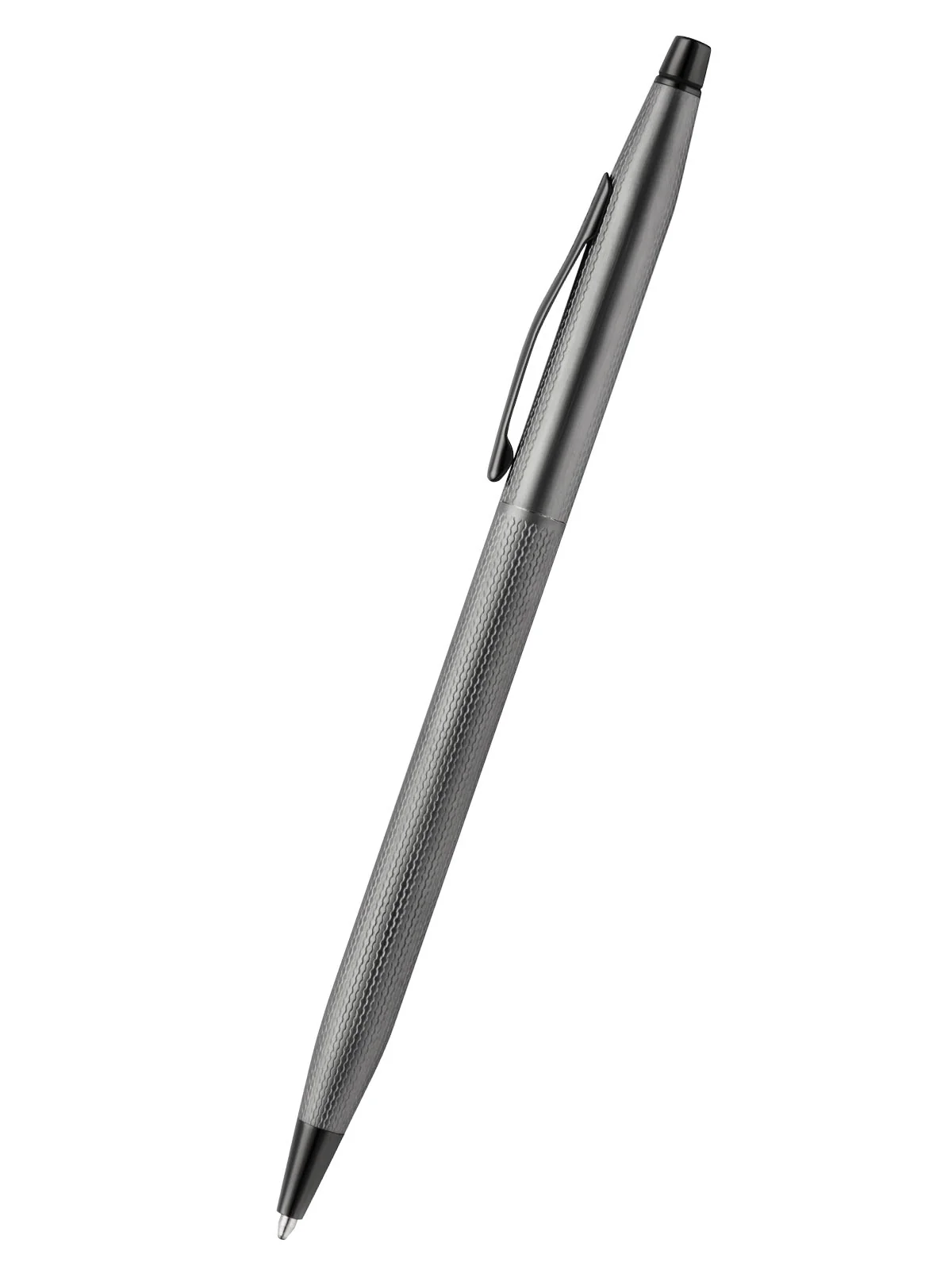 Classic Century® Slate Gray Engraved Diamond Pattern Ballpoint Pen - Image 3