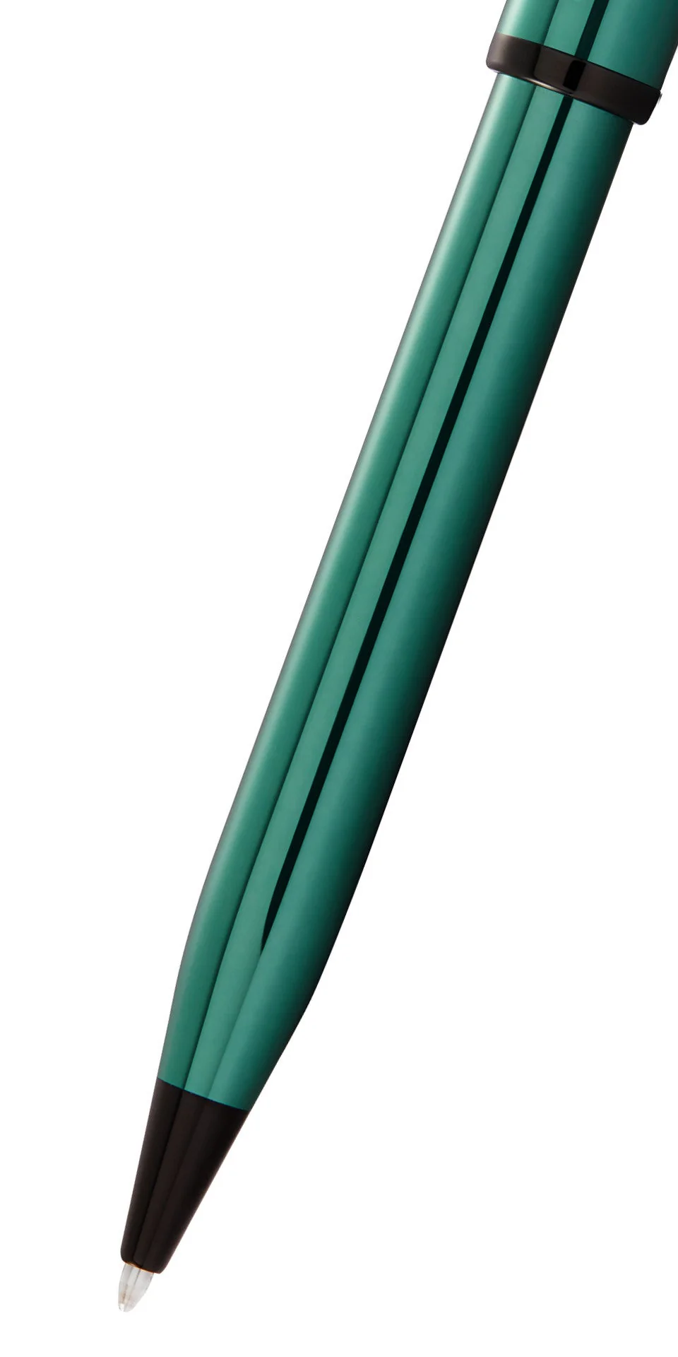 Century® II Translucent Green Lacquer Ballpoint Pen - Image 2