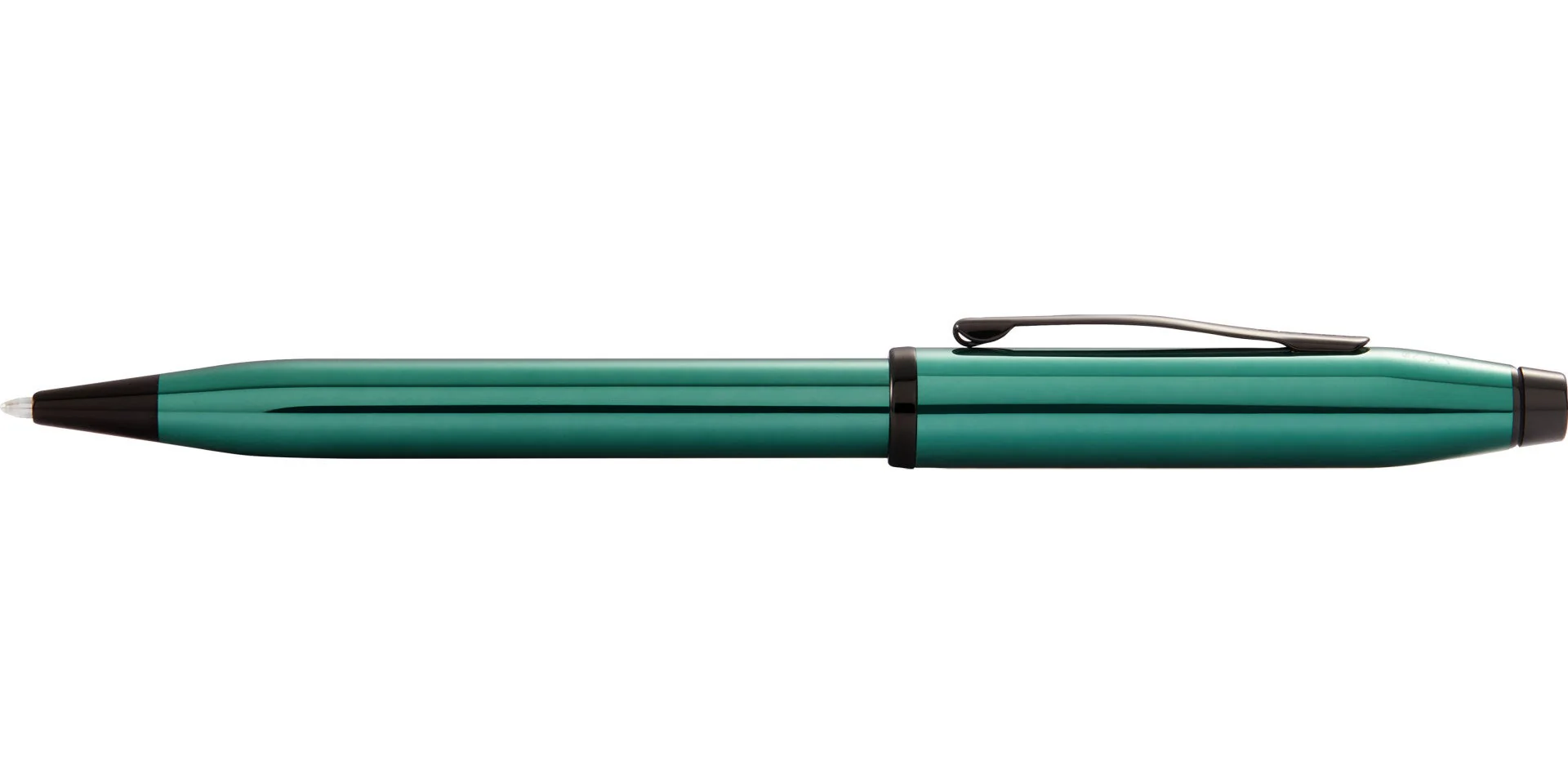 Century® II Translucent Green Lacquer Ballpoint Pen - Image 4