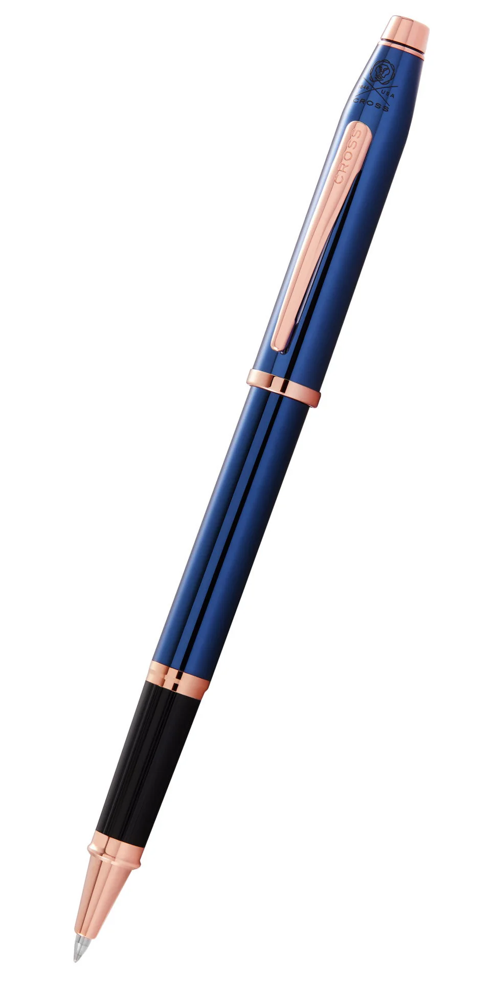 Century® II Translucent Cobalt Blue Lacquer Rollerball Pen