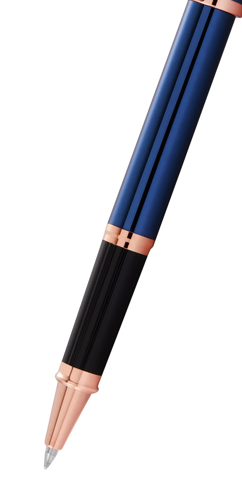 Century® II Translucent Cobalt Blue Lacquer Rollerball Pen - Image 2