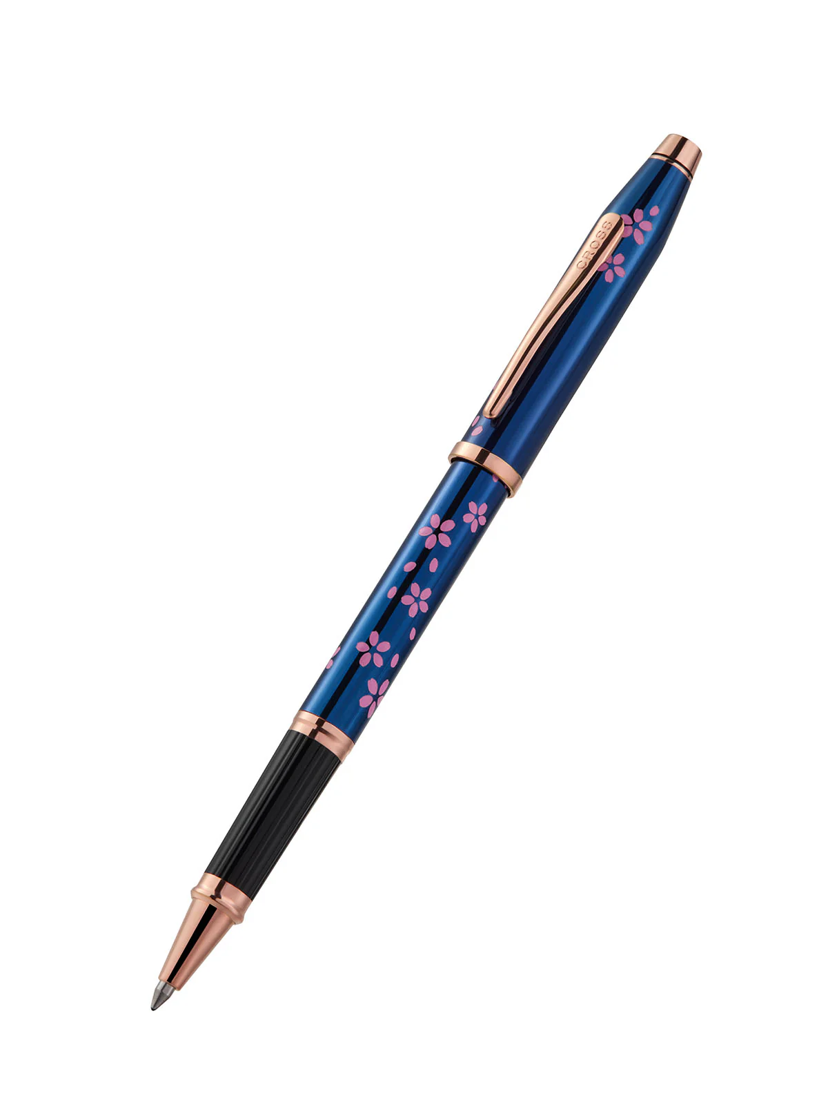 Century® II Cherry Blossom Translucent Blue Lacquer Rollerball Pen - Image 3