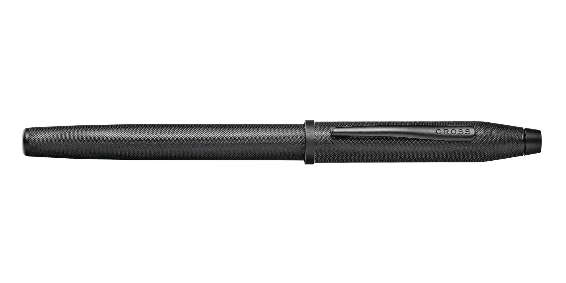 Century® II Black PVD Micro-knurl Medium Nib Fountain Pen - Image 5