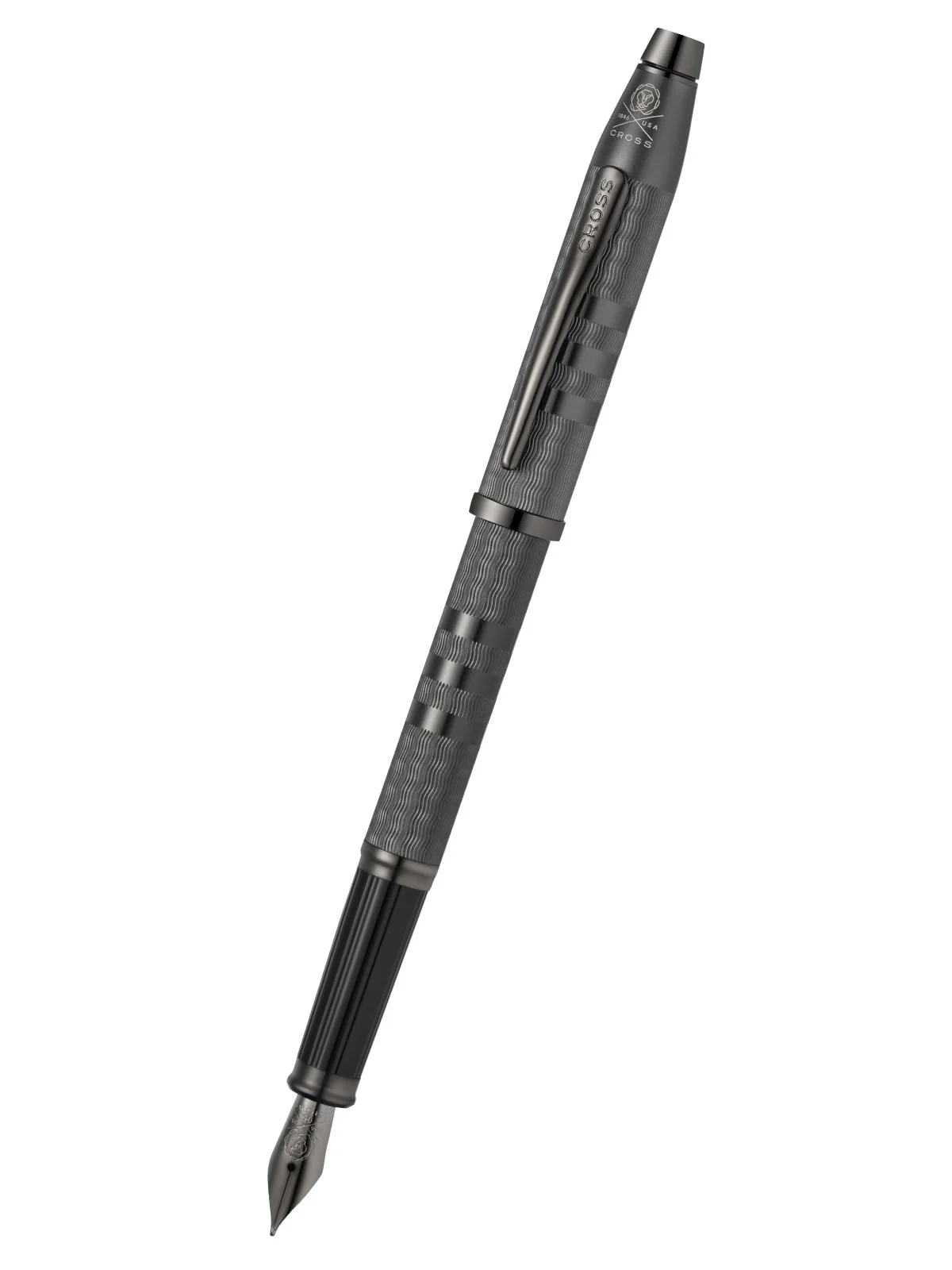 Century® II Midnight Black Fine Nib Fountain Pen