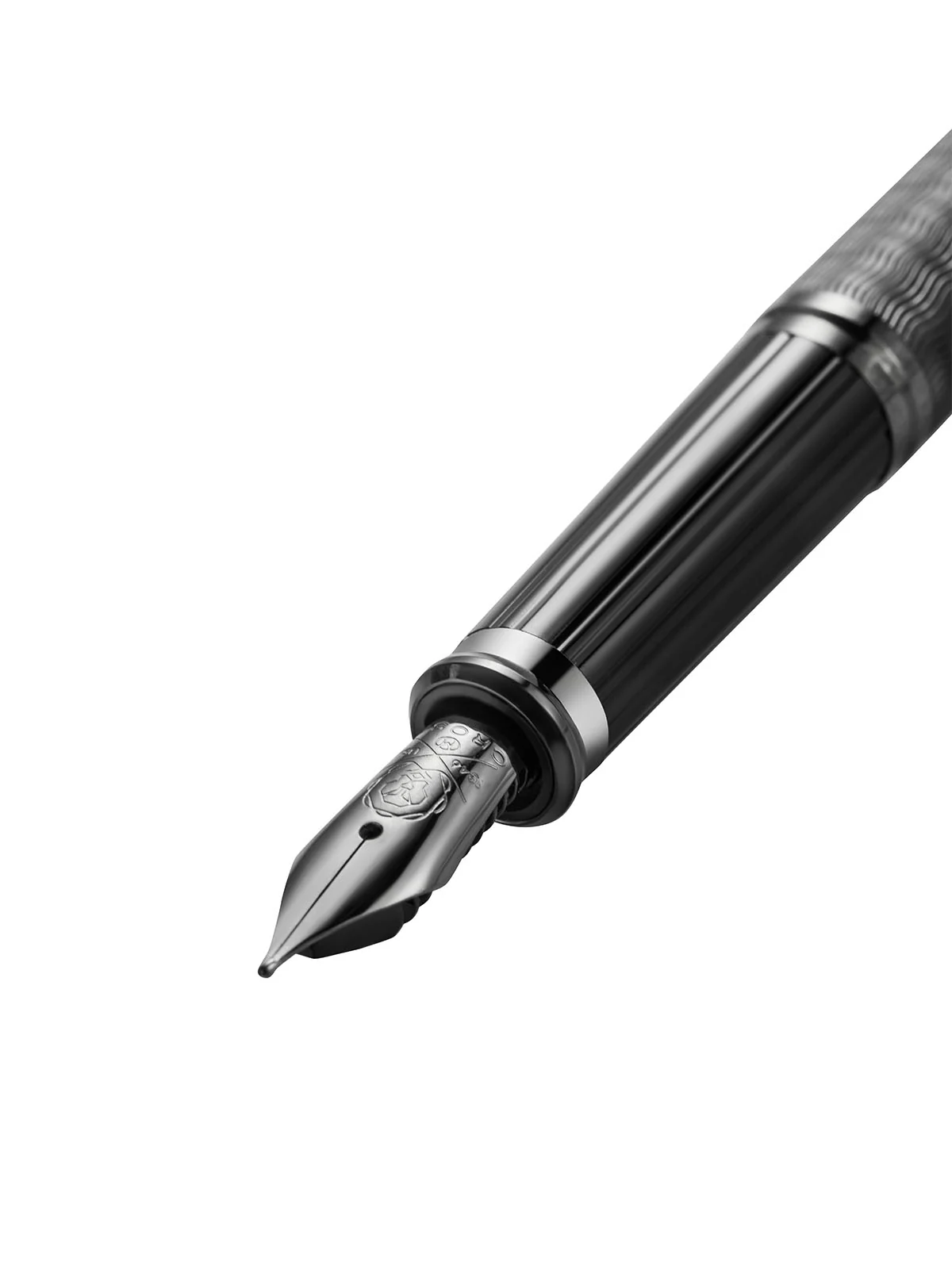Century® II Midnight Black Fine Nib Fountain Pen - Image 2