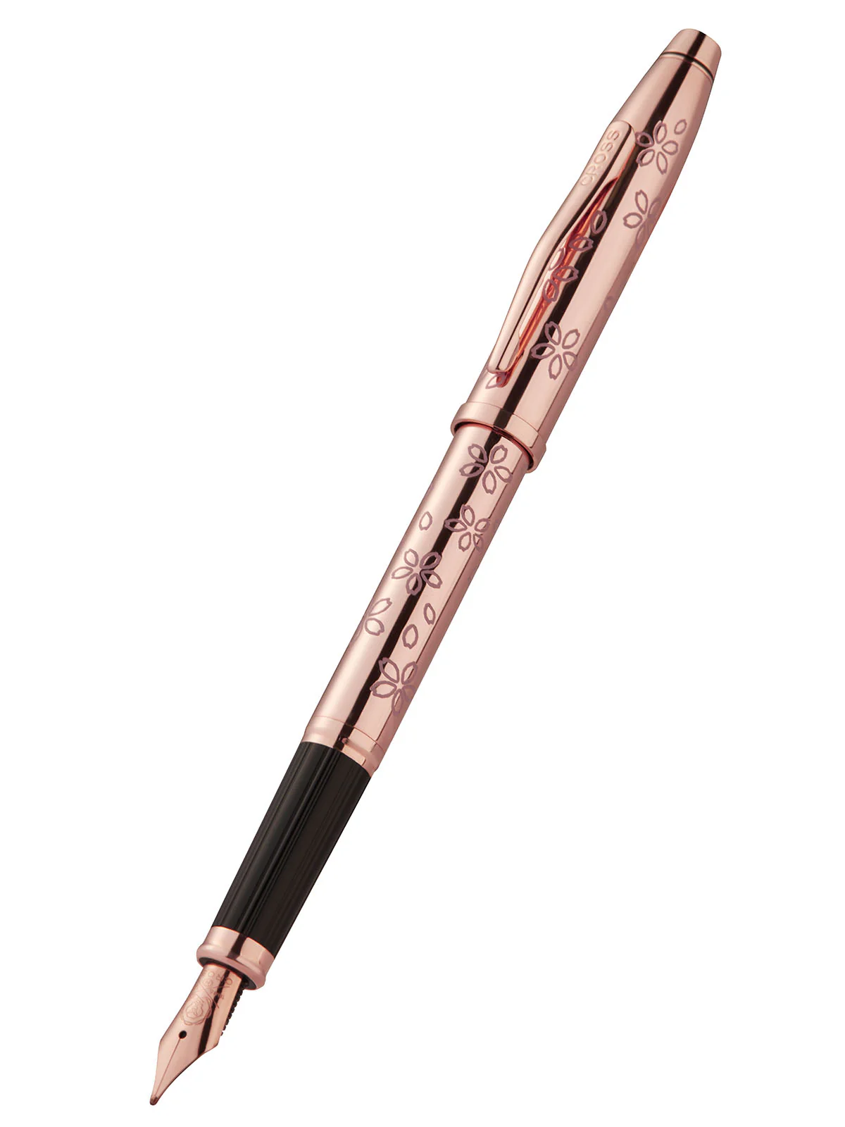 Century® II Cherry Blossom Rose Gold Plated Fine Nib Fountain Pen - Image 3