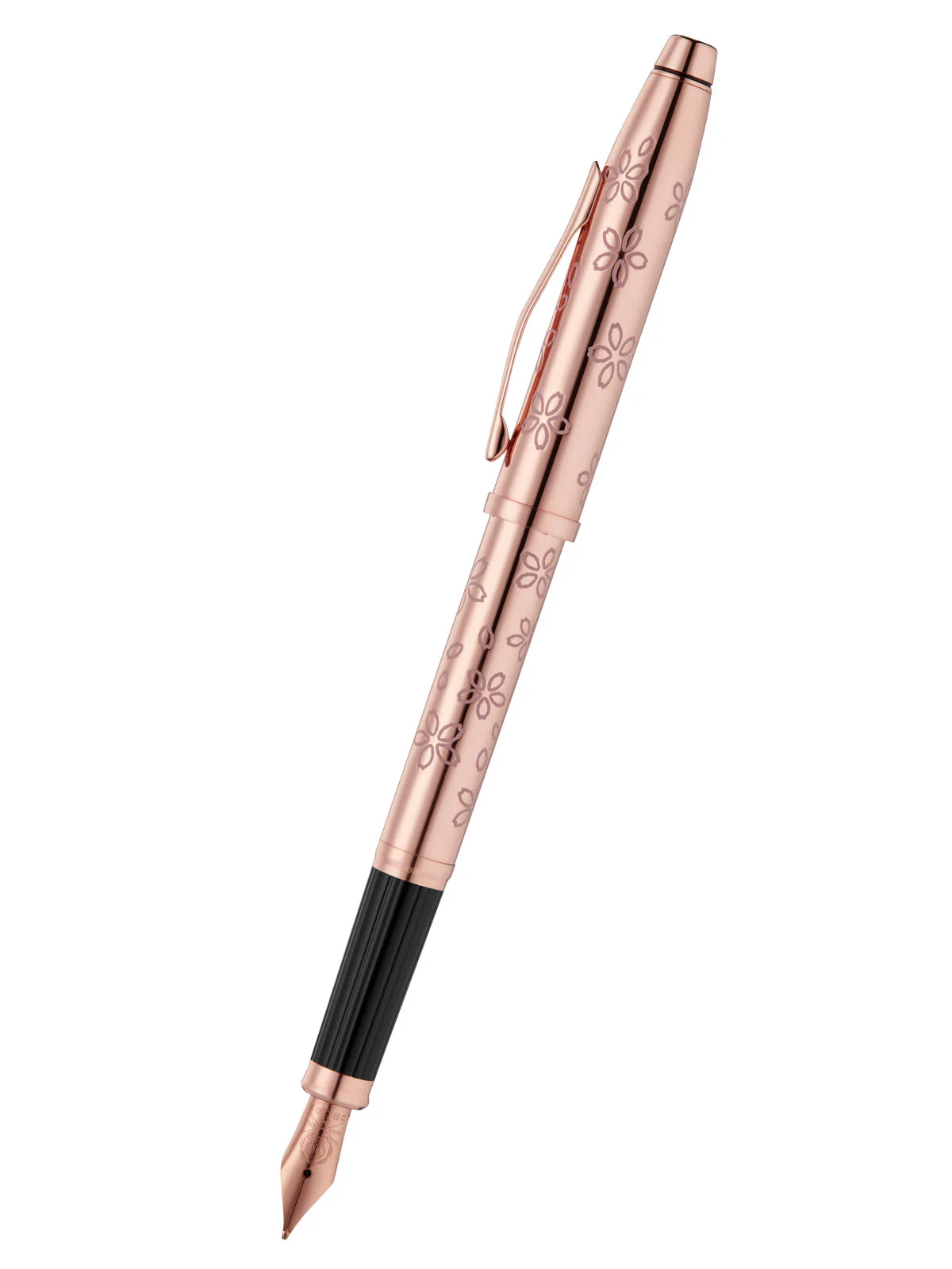 Century® II Cherry Blossom Rose Gold Plated Fine Nib Fountain Pen - Image 4