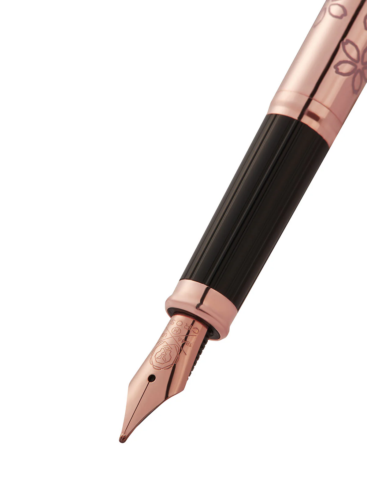 Century® II Cherry Blossom Rose Gold Plated Medium Nib Fountain Pen - Image 2