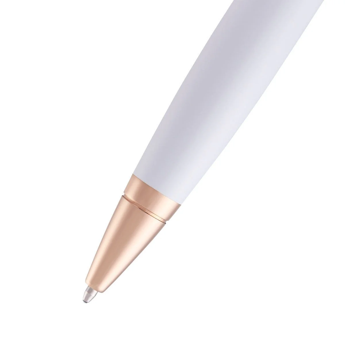 Calais™ Pearlescent White Lacquer Ballpoint Pen - Image 2