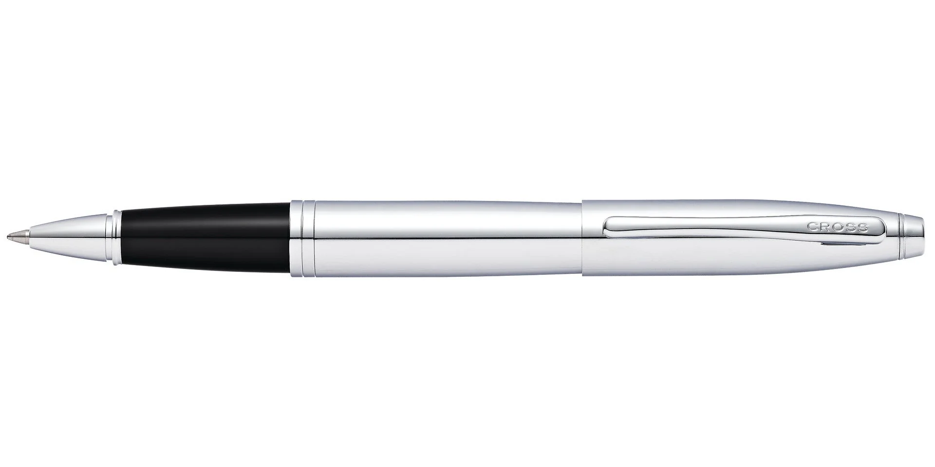 Calais™ Polished Chrome Rollerball Pen - Image 3
