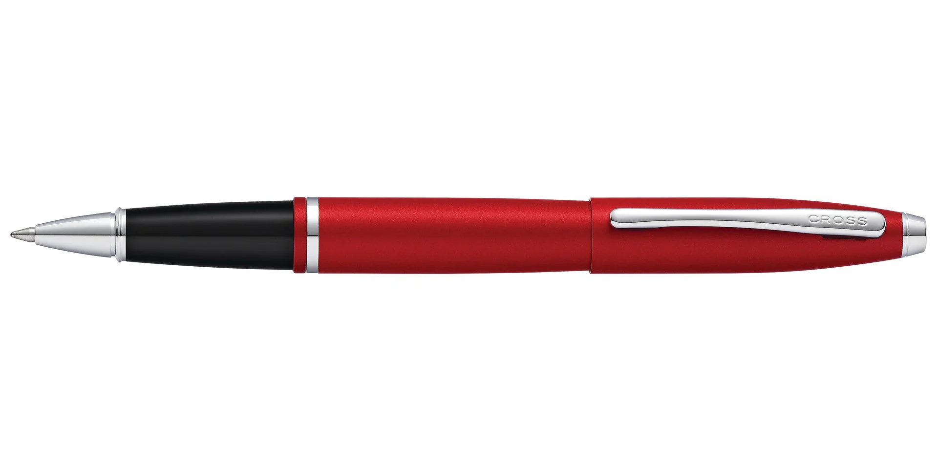 Calais™ Matte Metallic Crimson Rollerball Pen - Image 3