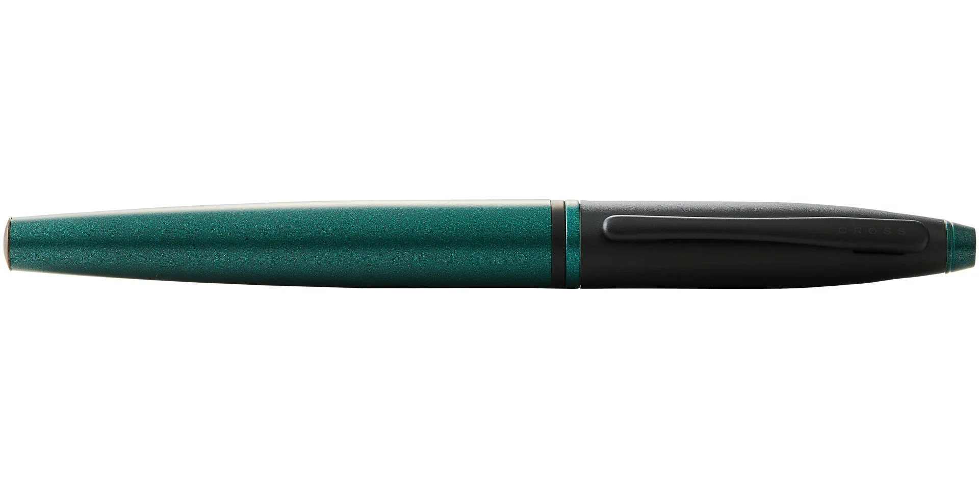 Calais™ Matte Green and Black Lacquer Rollerball Pen - Image 5