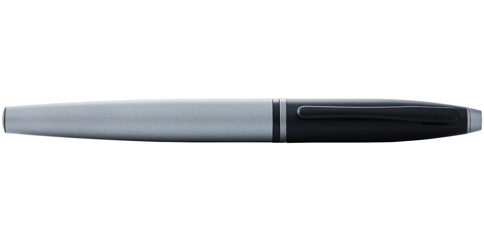 Calais™ Matte Gray and Black Lacquer Rollerball Pen - Image 5