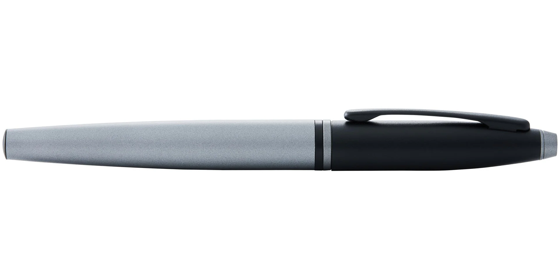 Calais™ Matte Gray and Black Lacquer Rollerball Pen - Image 6