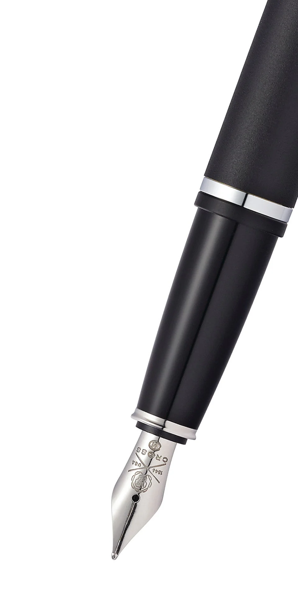 Calais™ Matte Black Medium Nib Fountain Pen - Image 2