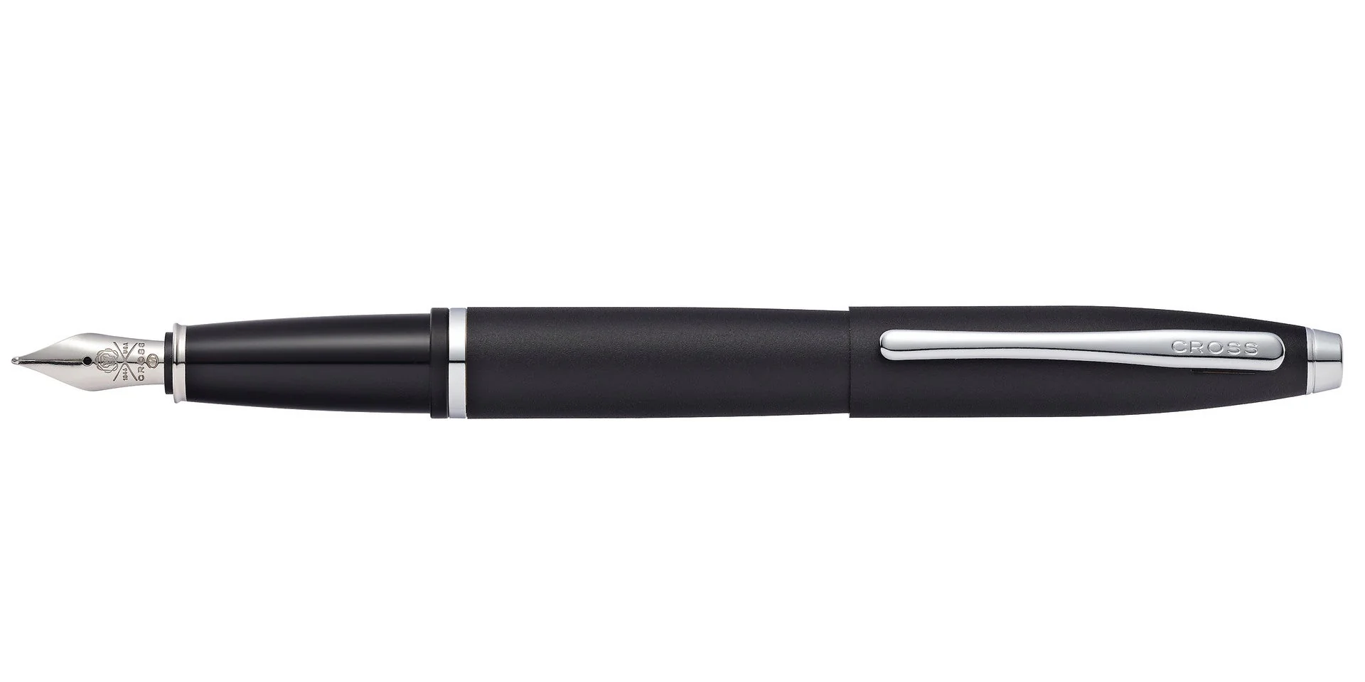 Calais™ Matte Black Medium Nib Fountain Pen - Image 3