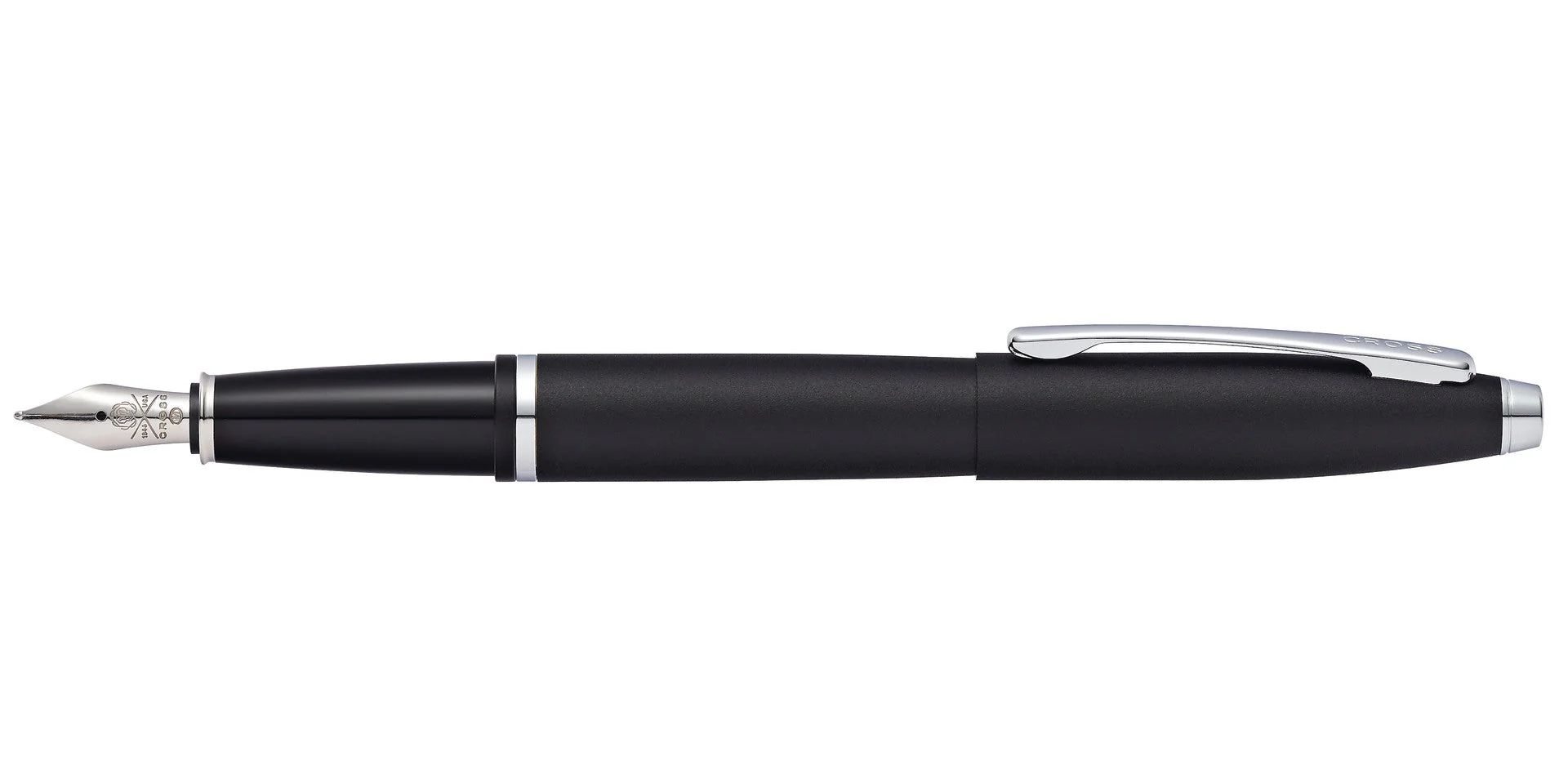 Calais™ Matte Black Medium Nib Fountain Pen - Image 4