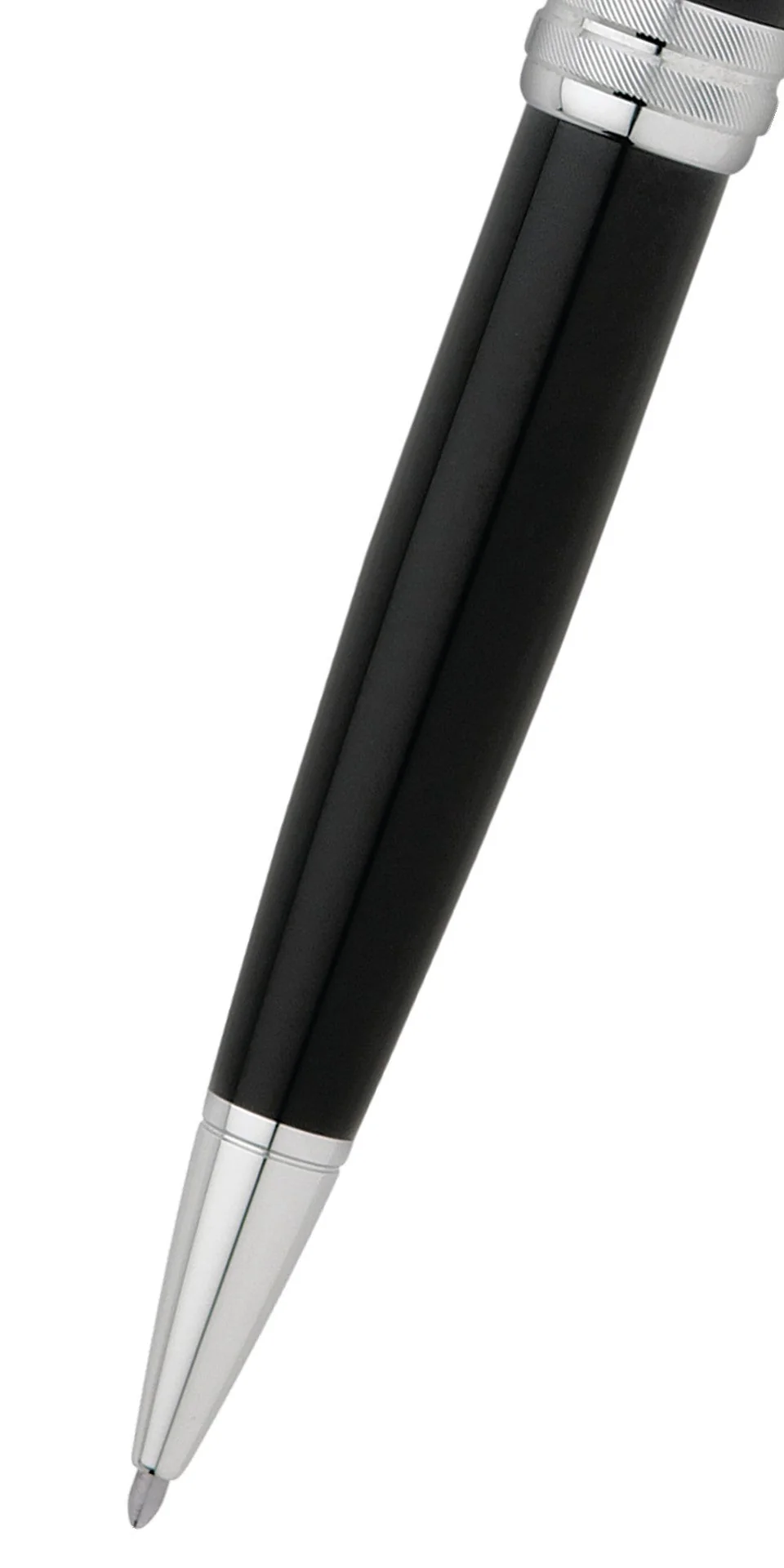 Bailey™ Black Lacquer Ballpoint Pen - Image 2