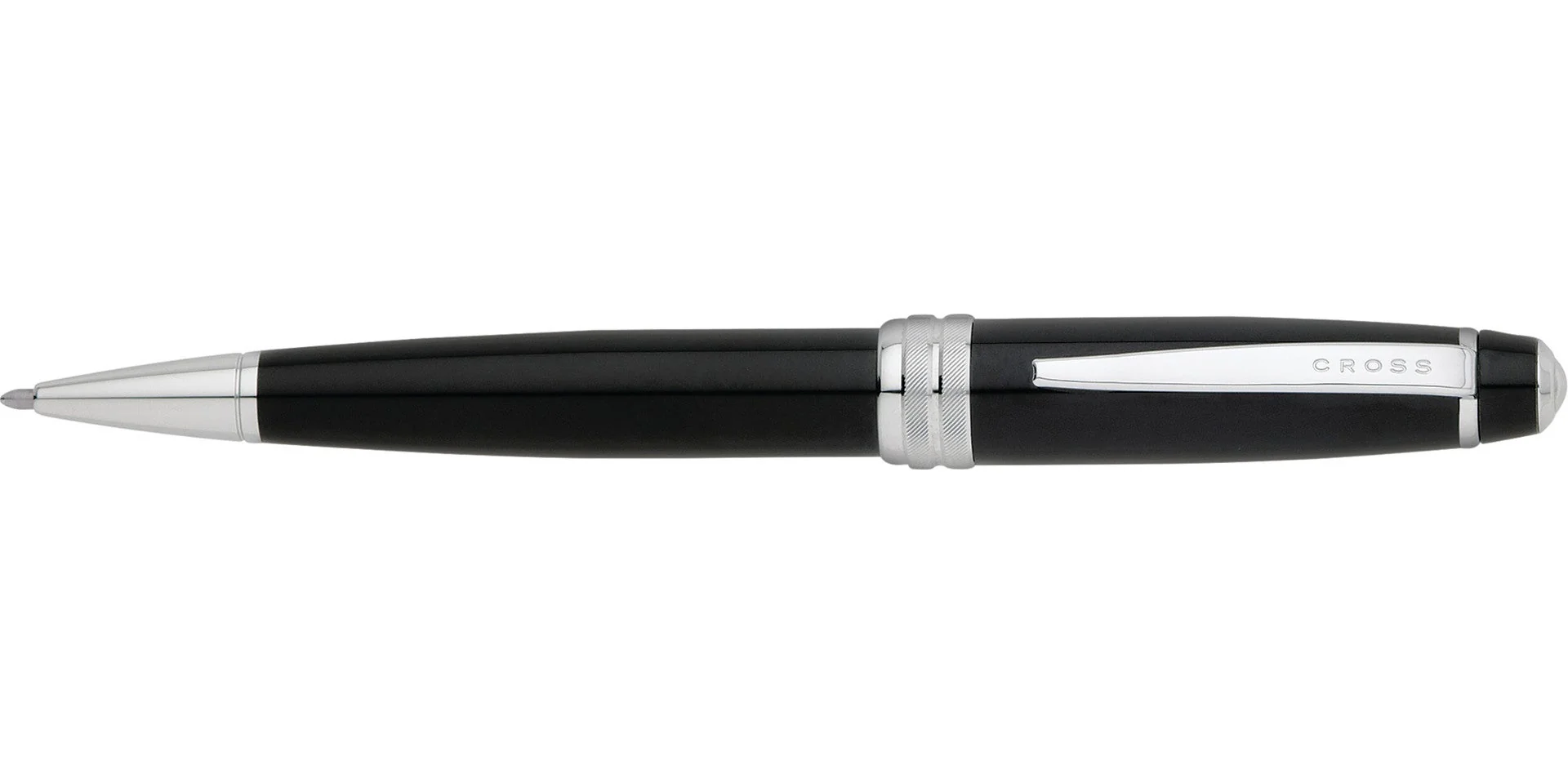 Bailey™ Black Lacquer Ballpoint Pen - Image 3