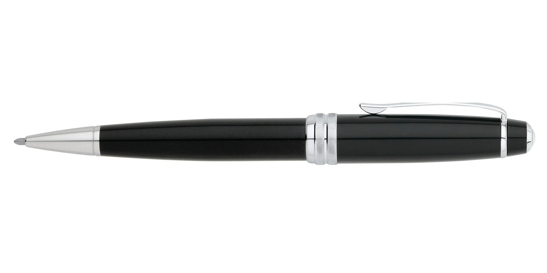 Bailey™ Black Lacquer Ballpoint Pen - Image 4